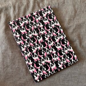 New Gucci french bulldog notebook pink